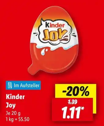 Lidl Kinder kinder joy Angebot