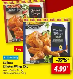 Lidl Culinea chicken wings xxl hot Angebot
