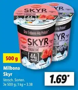 Lidl Milbona skyr erdbeere Angebot