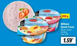Lidl Milbona quark-traum erdbeere Angebot