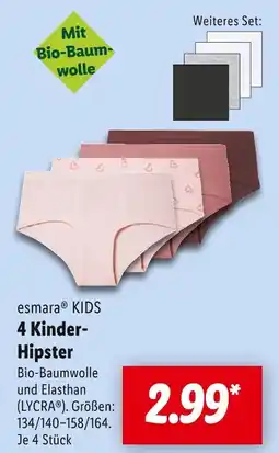 Lidl Esmara kids 4 kinder-hipster Angebot