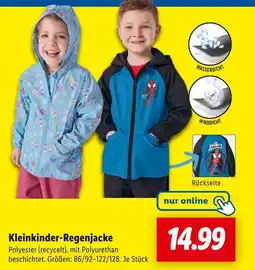 Lidl Kleinkinder-regenjacke Angebot