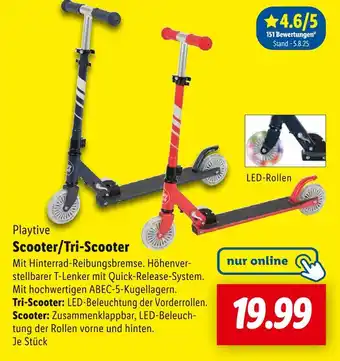 Lidl Playtive scooter Angebot