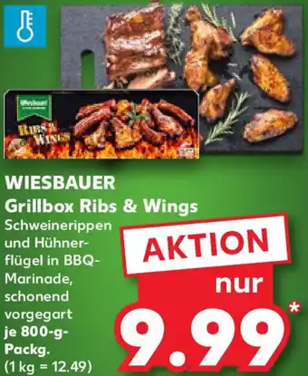 Kaufland WIESBAUER Grillbox Ribs & Wings Angebot