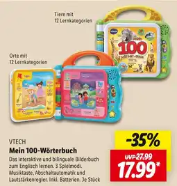 Lidl Vtech mein 100-wörterbuch tiere Angebot