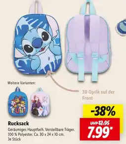 Lidl Rucksack stitch Angebot