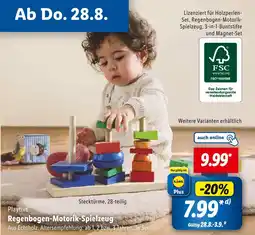 Lidl Playtive regenbogen-motorik-spielzeug Angebot