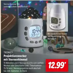Lidl Tronic projektionswecker mit sternenhimmel Angebot