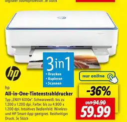 Lidl Hp all-in-one-tintenstrahldrucker Angebot