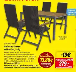 Lidl Livarno home geflecht-gartenmöbel-set, 5-tlg Angebot