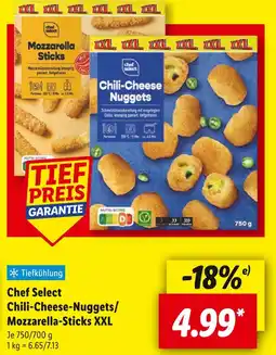 Lidl Chef select chili-cheese-nuggets xxl Angebot