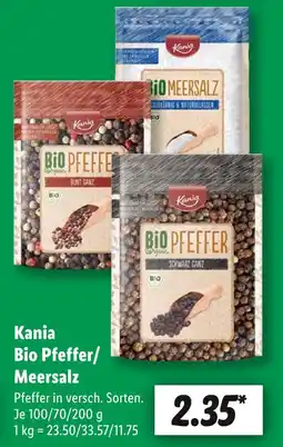 Lidl Kania bio pfeffer bunt ganz Angebot