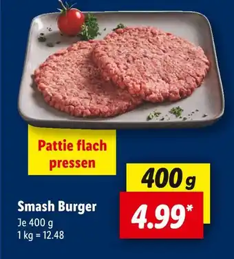 Lidl Smash burger Angebot