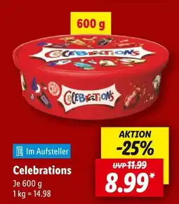 Lidl Celebrations Angebot