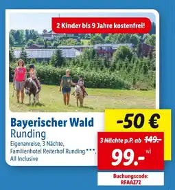 Lidl Bayerischer wald runding Angebot