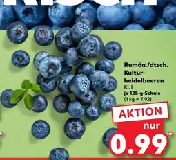 Kaufland Rumän./dtsch. kulturheidelbeeren Angebot