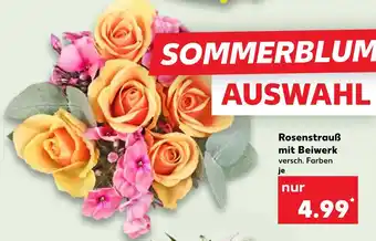 Kaufland Rosenstrauß mit beiwerk Angebot