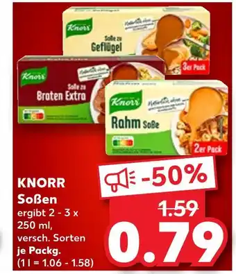 Kaufland Knorr soße zu geflügel Angebot