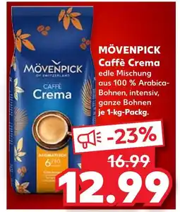 Kaufland Mövenpick caffè crema Angebot