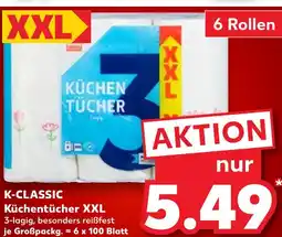 Kaufland K-classic küchentücher xxl Angebot