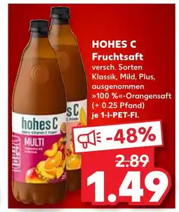 Kaufland Hohes c fruchtsaft Angebot