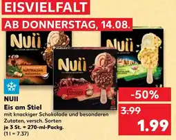 Kaufland Nuii eis am stiel Angebot