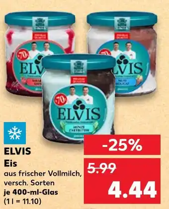 Kaufland Elvis eis Angebot
