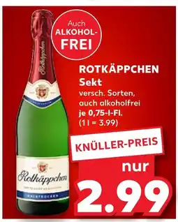 Kaufland Rotkäppchen sekt Angebot