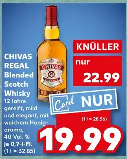 Kaufland Chivas regal blended scotch whisky Angebot