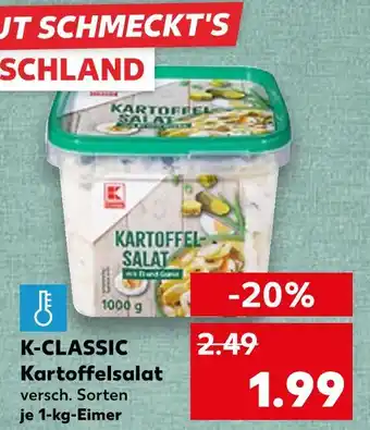 Kaufland K-classic kartoffelsalat Angebot