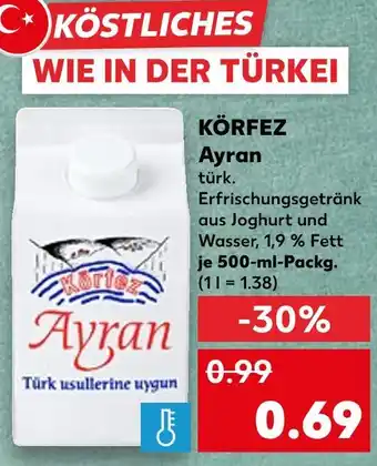 Kaufland Körfez ayran Angebot