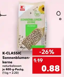 Kaufland K-classic sonnenblumenkerne Angebot