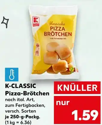 Kaufland K-classic pizza-brötchen Angebot