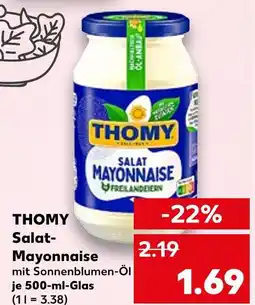 Kaufland Thomy salat-mayonnaise Angebot