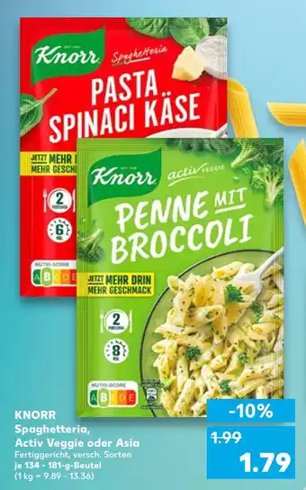 Kaufland Knorr spaghetteria Angebot