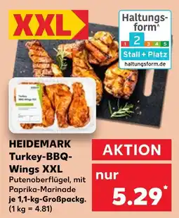 Kaufland Heidemark turkey-bbq-wings xxl Angebot