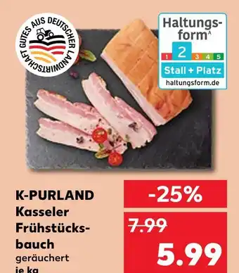 Kaufland K-purland kasseler frühstücksbauch Angebot