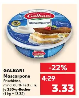 Kaufland Galbani mascarpone Angebot