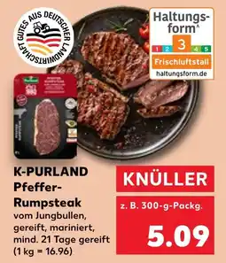Kaufland K-purland pfeffer-rumpsteak Angebot