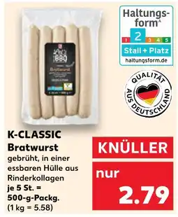 Kaufland K-classic bratwurst Angebot