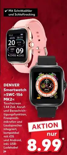 Kaufland Denver smartwatch swc-156 mk2 Angebot