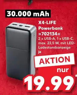 Kaufland X4-life powerbank Angebot