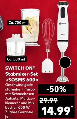 Kaufland Switch on stabmixer-set sosms 600 Angebot