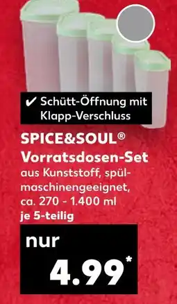 Kaufland Spice&soul vorratsdosen-set Angebot