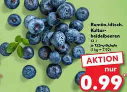 Kaufland Rumän./dtsch. Kulturheidelbeeren Angebot