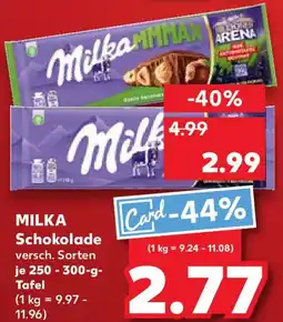 Kaufland MILKA Schokolade Angebot