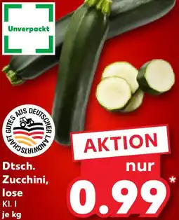 Kaufland Dtsch. Zucchini, lose Angebot