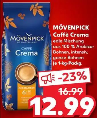 Kaufland MÖVENPICK Caffè Crema Angebot