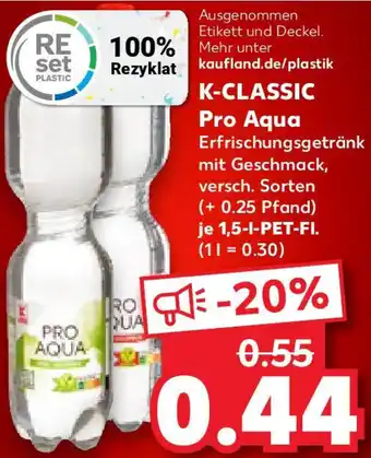 Kaufland K-CLASSIC Pro Aqua Angebot