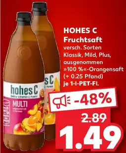 Kaufland HOHES C Fruchtsaft Angebot
